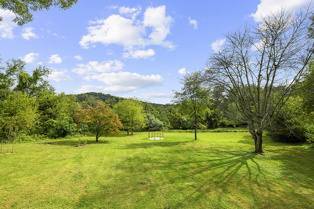 Lawn view from Back Porch